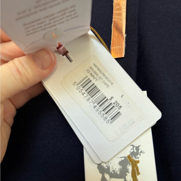 Ted Baker London Minimalist Cape in Navy Size Large - Picture 5 of 5